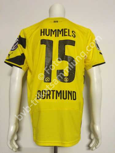 Puma Spielertrikot aus der Saison 2014 von Mats Hummels Puma Spielertrikot aus der Saison 2014 von Mats Hummels