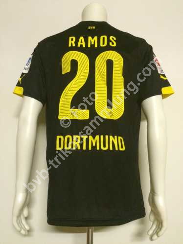 Puma Spielertrikot aus der Saison 2014 von Adrian Ramos Puma Spielertrikot aus der Saison 2014 von Adrian Ramos